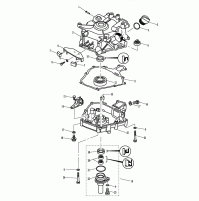CYLINDER & CRANKCASE 2 - 4 Strok For F2.6BM